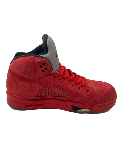 NIKE（ナイキ）NIKE (ナイキ) AIR JORDAN 5 RETRO レッド サイズ:27の古着・服飾アイテム