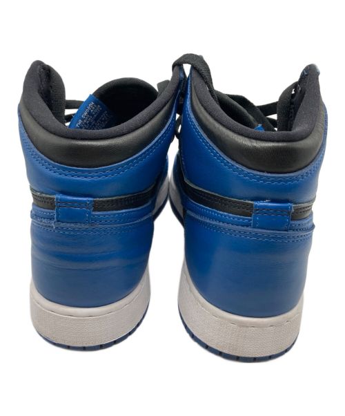 NIKE（ナイキ）NIKE (ナイキ) AIR JORDAN 1 RETRO HIGH OG GS ブルー×ブラック サイズ:US6Yの古着・服飾アイテム