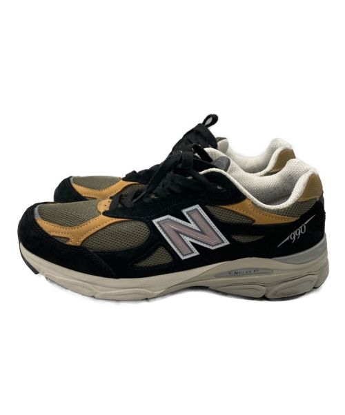 NEW BALANCE（ニューバランス）NEW BALANCE (ニューバランス) M990BB3/ローカットスニーカー ブラック×イエロー サイズ:27の古着・服飾アイテム