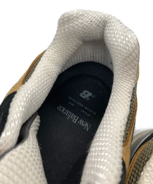 NEW BALANCE（ニューバランス）NEW BALANCE (ニューバランス) M990BB3/ローカットスニーカー ブラック×イエロー サイズ:27の古着・服飾アイテム