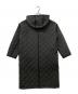 KOMATSU (コマツ) 7-id concept (セブンアイディーコンセプト) キルティングフーデットコート ブラック サイズ:38：5000円