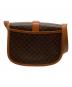 CELINE (セリーヌ) マカダムショルダーバッグ ブラウン：11000円