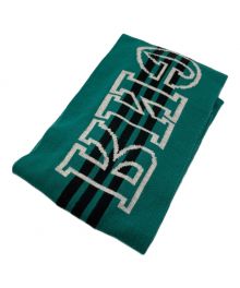 adidas×Gosha Rubchinskiy（アディダス×ゴーシャラブチンスキー）の古着「3-Stripe Cyrillic Scarf」｜グリーン×ブラック