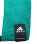 adidas (アディダス) Gosha Rubchinskiy (ゴーシャラブチンスキー) 3-Stripe Cyrillic Scarf グリーン×ブラック：6000円