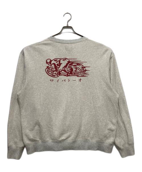Snow peak（スノーピーク）Snow peak (スノーピーク) JOURNAL STANDARD relume (ジャーナルスタンダード レリューム) AUTO-BI 別注 オートバイ印 スウェット グレー サイズ:Lの古着・服飾アイテム