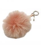 FENDIフェンディ）の古着「ポンポンチャーム」｜ピンク