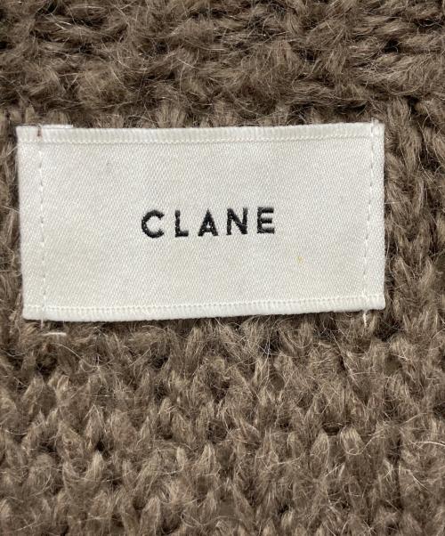 CLANE（クラネ）CLANE (クラネ) モヘアループバルキーニットカーディガン グレー サイズ:2の古着・服飾アイテム