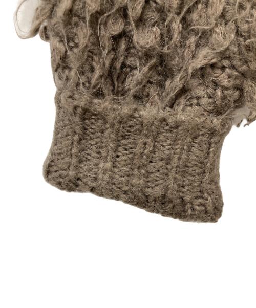 CLANE（クラネ）CLANE (クラネ) モヘアループバルキーニットカーディガン グレー サイズ:2の古着・服飾アイテム