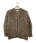 CLANE（クラネ）の古着「モヘアループバルキーニットカーディガン」｜グレー