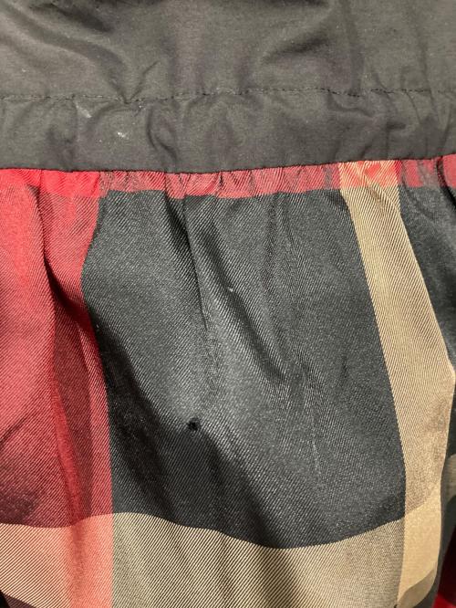 BLUE LABEL CRESTBRIDGE（ブルーレーベルクレストブリッジ）BLUE LABEL CRESTBRIDGE (ブルーレーベルクレストブリッジ) ハイカウンツピーチツイルワンピース/55J03-723-09 ブラック サイズ:38の古着・服飾アイテム