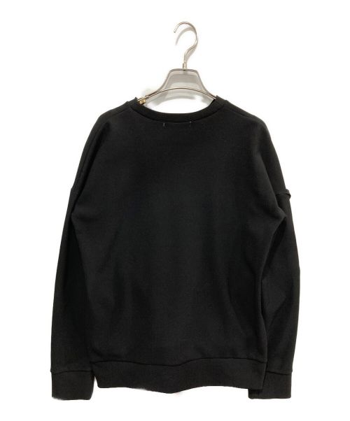 UN3D.（アンスリード）UN3D. (アンスリード) フリルデザインスウェット/522222700101-01 ブラック サイズ:FREEの古着・服飾アイテム