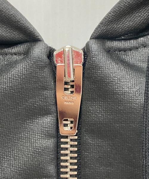 CELINE（セリーヌ）CELINE (セリーヌ) オーバーサイズフーデッドブルゾン/2Y621250Q ブラック サイズ:XLの古着・服飾アイテム