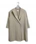 URBAN RESEARCH DOORS（アーバンリサーチドアーズ）の古着「ダブルクロスガウンコート　アウター　ライトアウター　」｜ベージュ