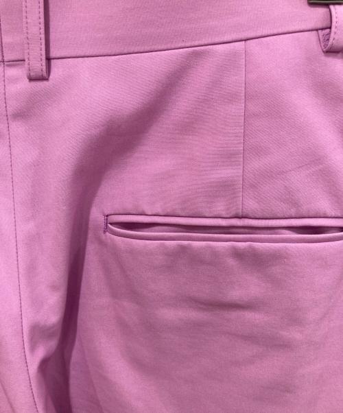 beautiful people（ビューティフルピープル）beautiful people (ビューティフルピープル) スラックス ピンク サイズ:36の古着・服飾アイテム