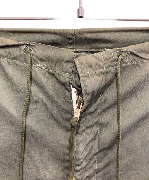 US ARMY（ユーエスアーミー）US ARMY (ユーエスアーミー) 後染めスノーカモパンツ/スノーカモパンツ/90年代/8415-00-935-0571 オリーブ サイズ:medium-shortの古着・服飾アイテム