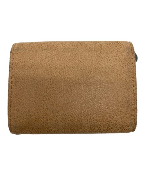 STELLA McCARTNEY（ステラマッカートニー）STELLA McCARTNEY (ステラマッカートニー) ファラベラ ミニウォレット/3つ折り財布 ベージュの古着・服飾アイテム