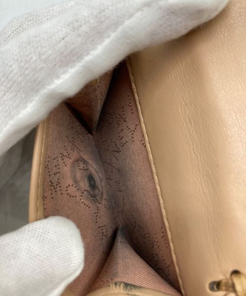 STELLA McCARTNEY（ステラマッカートニー）STELLA McCARTNEY (ステラマッカートニー) ファラベラ ミニウォレット/3つ折り財布 ベージュの古着・服飾アイテム
