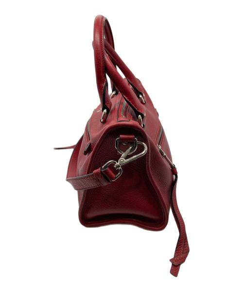 PRADA（プラダ）PRADA (プラダ) 2WAYレザーハンドバッグ/1BB022 スカーレットの古着・服飾アイテム