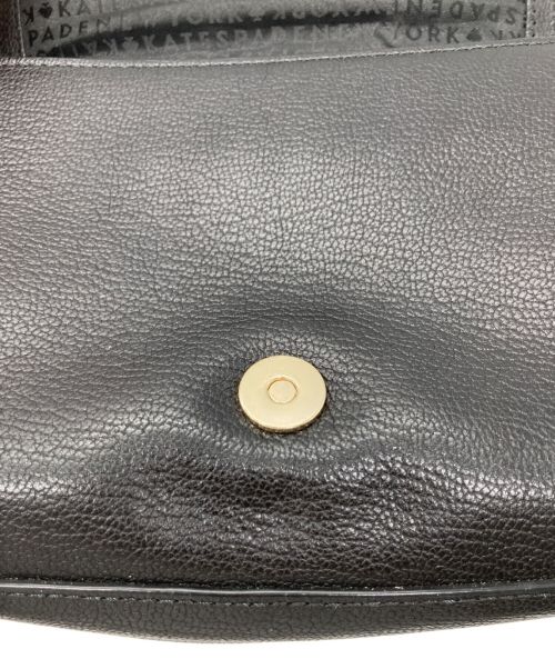 Kate Spade（ケイトスペード）Kate Spade (ケイトスペード) リボンモチーフショルダーバッグ/WKRU4131 ブラックの古着・服飾アイテム