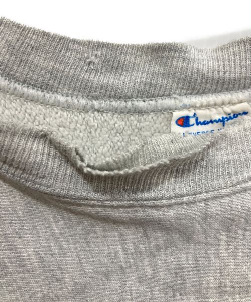 Champion（チャンピオン）Champion (チャンピオン) プリントスウェット グレー サイズ:Lの古着・服飾アイテム