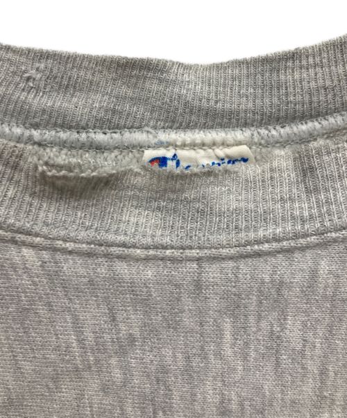 Champion（チャンピオン）Champion (チャンピオン) プリントスウェット グレー サイズ:Lの古着・服飾アイテム