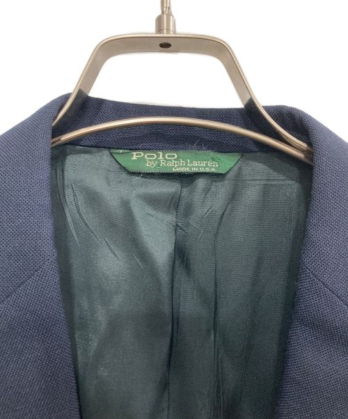 POLO RALPH LAUREN（ポロ・ラルフローレン）POLO RALPH LAUREN (ポロ・ラルフローレン) 金釦ブレザー ネイビー サイズ:　の古着・服飾アイテム