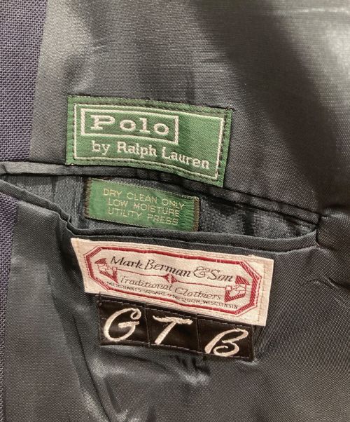 POLO RALPH LAUREN（ポロ・ラルフローレン）POLO RALPH LAUREN (ポロ・ラルフローレン) 金釦ブレザー ネイビー サイズ:　の古着・服飾アイテム