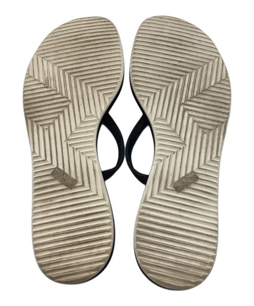 HERMES（エルメス）HERMES (エルメス) Kala Nera シェーヌダンクル ビーチサンダル ホワイト×ブラック サイズ:不明の古着・服飾アイテム