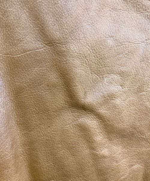 Timberland（ティンバーランド）Timberland (ティンバーランド) 裏ブランケットレザージャケット ブラウン サイズ:XLの古着・服飾アイテム