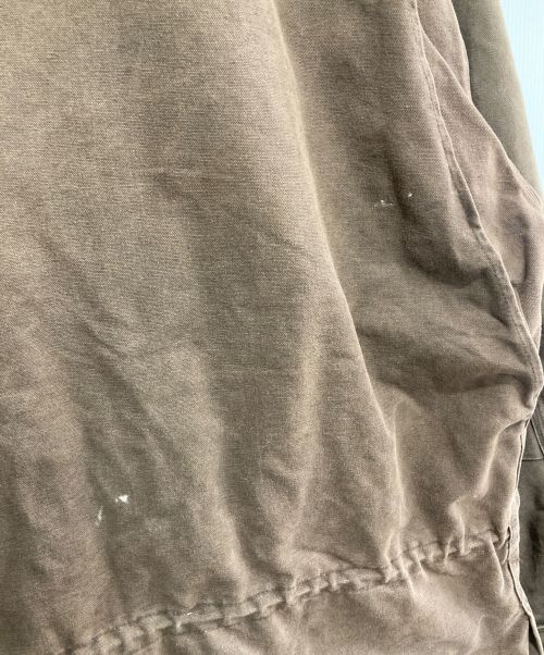 CarHartt（カーハート）CarHartt (カーハート) コーデュロイカラーダック地カバーオール ベージュ サイズ:XLの古着・服飾アイテム