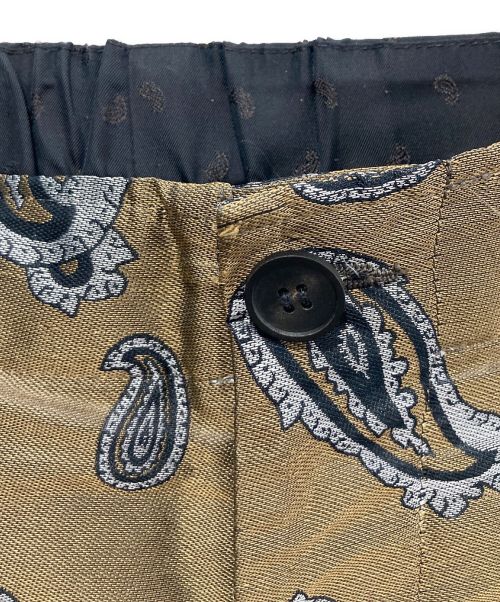 TOGA VIRILIS（トーガ ビリリース）TOGA VIRILIS (トーガ ビリリース) PAISLEY JACQUARD PANTS ブラウン サイズ:46の古着・服飾アイテム