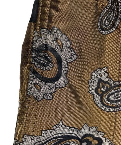 TOGA VIRILIS（トーガ ビリリース）TOGA VIRILIS (トーガ ビリリース) PAISLEY JACQUARD PANTS ブラウン サイズ:46の古着・服飾アイテム