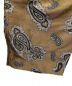 中古・古着 TOGA VIRILIS (トーガ ビリリース) PAISLEY JACQUARD PANTS ブラウン サイズ:46：8000円
