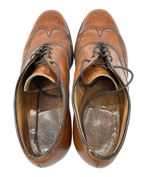 Alden（オールデン）Alden (オールデン) ウィングチップシューズ ブラウン サイズ:11の古着・服飾アイテム
