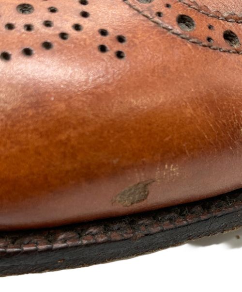 Alden（オールデン）Alden (オールデン) ウィングチップシューズ ブラウン サイズ:11の古着・服飾アイテム