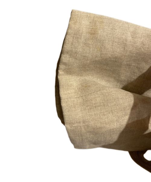 FOXEY BOUTIQUE（フォクシー ブティック）FOXEY BOUTIQUE (フォクシー ブティック) リネンコート ベージュ サイズ:Mの古着・服飾アイテム