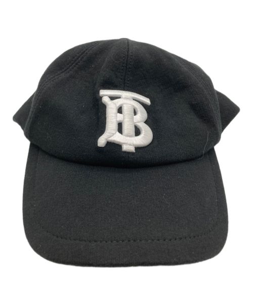 BURBERRY LONDON（バーバリーロンドン）BURBERRY LONDON (バーバリーロンドン) モノグラムモチーフベースボールキャップ ブラックの古着・服飾アイテム