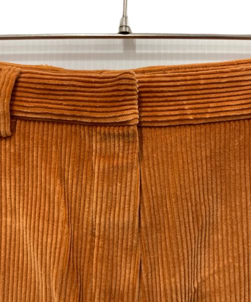 DES PRES（デ プレ）DES PRES (デ プレ) BERNARD ZINS (ベルナール ザンス) コーデュロイパンツ オレンジ サイズ:下記参照の古着・服飾アイテム