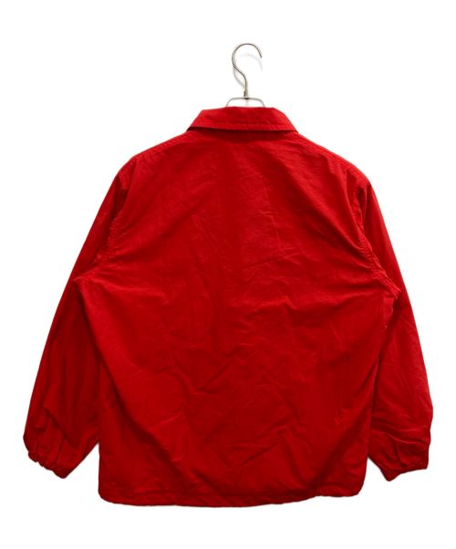 BROWN by 2-tacs（ブラウンバイツータックス）BROWN by 2-tacs (ブラウンバイツータックス) OPEN COLLAR&COACH レッド サイズ:Mの古着・服飾アイテム