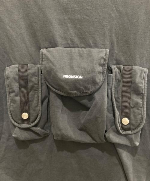 NEON SIGN（ネオンサイン）NEON SIGN (ネオンサイン) CHESTBAG T-SHIRT ブラック サイズ:44の古着・服飾アイテム