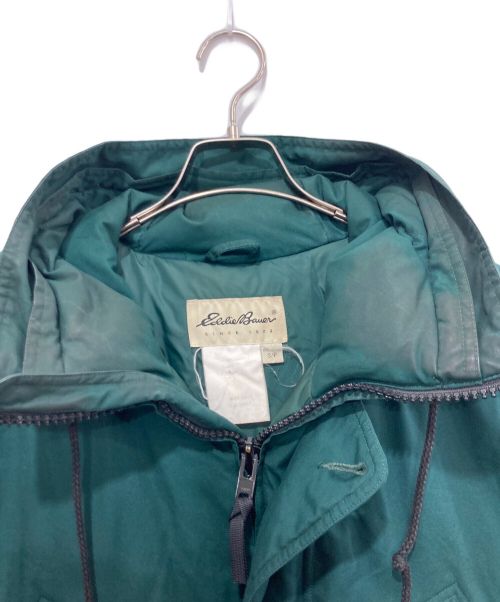 Eddie Bauer（エディーバウアー）Eddie Bauer (エディーバウアー) ダウンジャケット/90's~00's グリーン サイズ:Sの古着・服飾アイテム