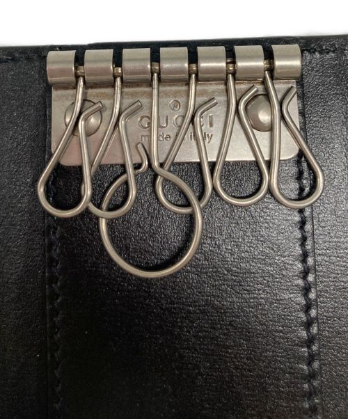 GUCCI（グッチ）GUCCI (グッチ) 6連キーケース ブラックの古着・服飾アイテム