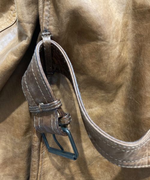 BELSTAFF（ベルスタッフ）BELSTAFF (ベルスタッフ) レザージャケット ブラウン サイズ:Mの古着・服飾アイテム