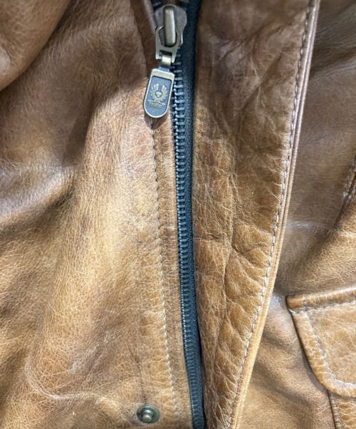 BELSTAFF（ベルスタッフ）BELSTAFF (ベルスタッフ) レザージャケット ブラウン サイズ:Mの古着・服飾アイテム