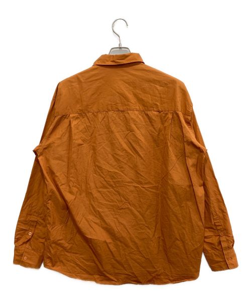 UNUSED（アンユーズド）UNUSED (アンユーズド) long sleeve open collar shirt オレンジ サイズ:3の古着・服飾アイテム