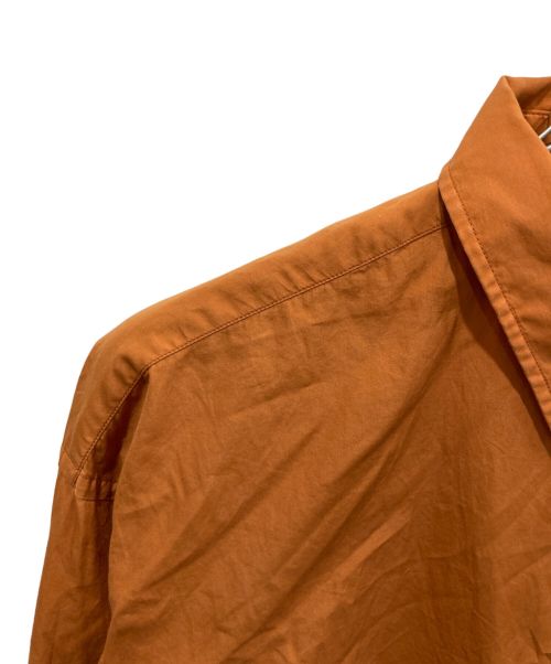 UNUSED（アンユーズド）UNUSED (アンユーズド) long sleeve open collar shirt オレンジ サイズ:3の古着・服飾アイテム