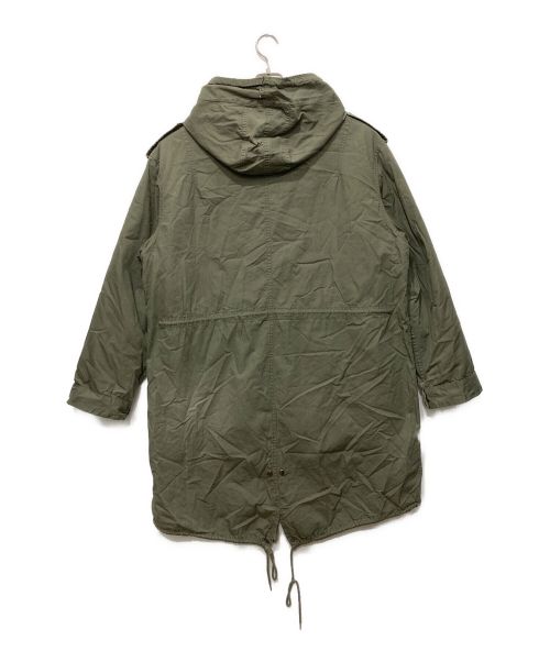 HOUSTON（ヒューストン）HOUSTON (ヒューストン) ライナー付モッズコート カーキ サイズ:Mの古着・服飾アイテム