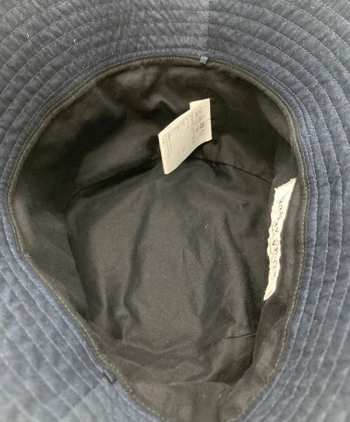 kijima takayuki（キジマタカユキ）kijima takayuki (キジマタカユキ) シェルテックバケットハット ネイビー サイズ:1の古着・服飾アイテム