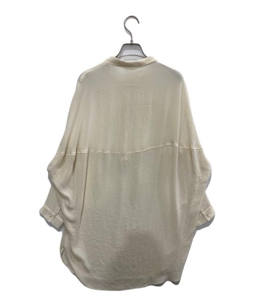 BEARDSLEY（ビアズリー）BEARDSLEY (ビアズリー) シアーワンピース ベージュ サイズ:38の古着・服飾アイテム