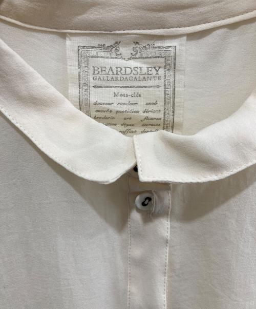BEARDSLEY（ビアズリー）BEARDSLEY (ビアズリー) シアーワンピース ベージュ サイズ:38の古着・服飾アイテム